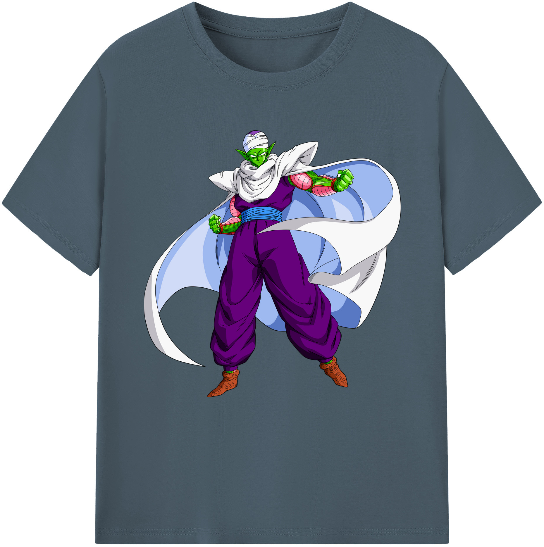 （画像用） ドラゴンボール ピッコロ DRAGON BALL Piccolo 綿100％半袖Tシャツ（フロントプリント）